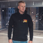 Ciao, il mio nome è ANONUEM Felpa con cappuccio