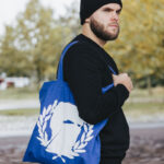 Borsa distrutta Royal Blue