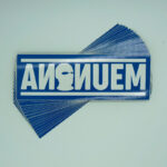 Classic Aufkleber Blau