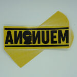 Autocollant Classic jaune