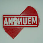 Classic Aufkleber Rot