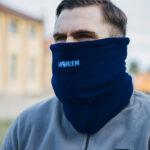 Fleece Schlauchschal Navy